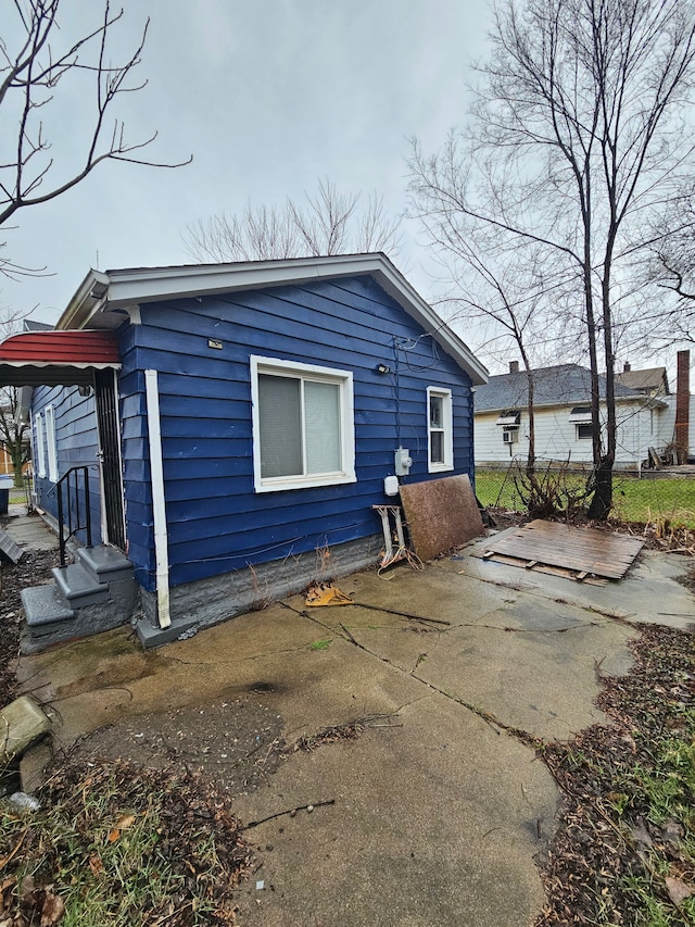 494 Polk Ave, River Rouge, MI 48218 - view of property exterior with a patio area