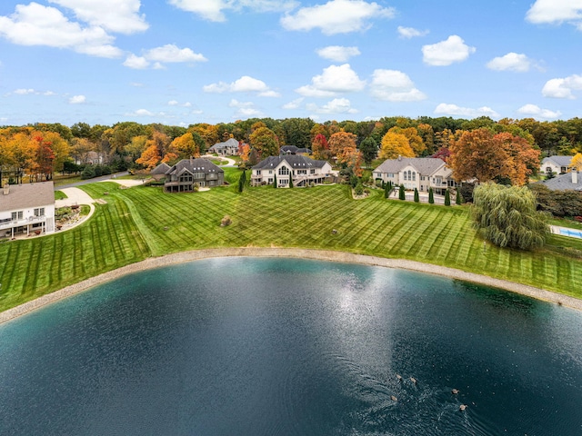 drone / aerial view