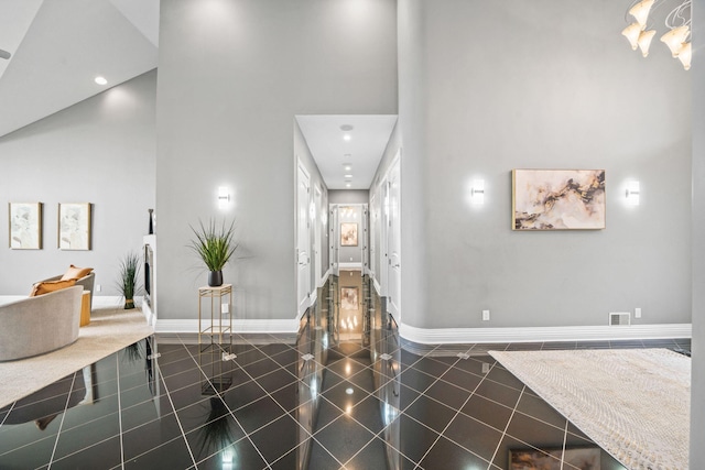 lobby featuring visible vents