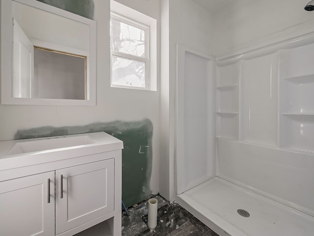 11765 Glenfield St, Detroit, MI 48213 - full bathroom with a shower stall and vanity
