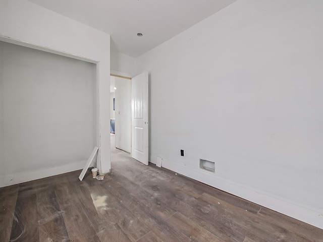 11765 Glenfield St, Detroit, MI 48213 - unfurnished room with wood finished floors and baseboards