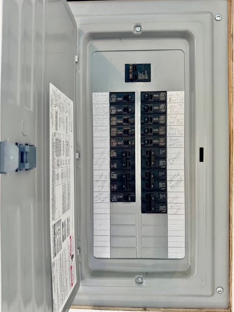 utilities featuring electric panel