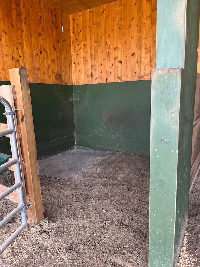 view of horse barn