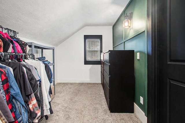 12934 Wilson Rd, Fruitport, MI 49415 - spacious closet with light colored carpet and lofted ceiling