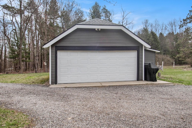 12934 Wilson Rd, Fruitport, MI 49415 - view of detached garage