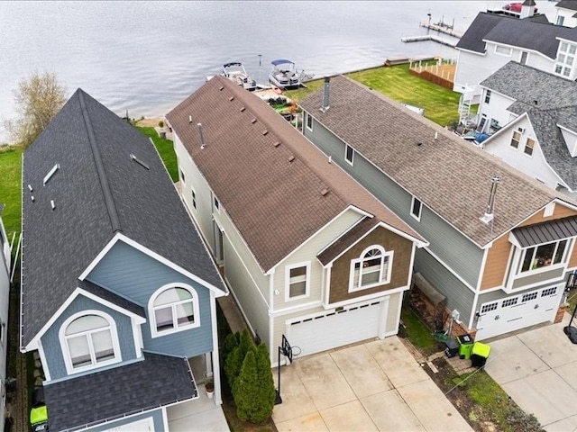 2011 W Lake Dr, Novi, MI 48377 - view from above of property