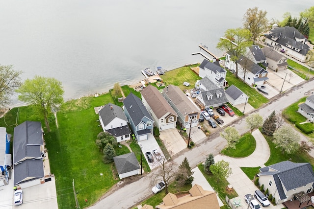 2011 W Lake Dr, Novi, MI 48377 - aerial perspective of suburban area