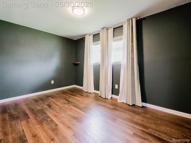 45 E George Ave, Hazel Park, MI 48030 - empty room with wood finished floors and baseboards