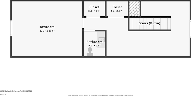 49212 Fuller Rd, Chesterfield, MI 48051 - room layout