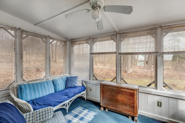 48814 Gyde Rd, Canton, MI 48187 - sunroom featuring plenty of natural light, outdoor lounge area, and ceiling fan