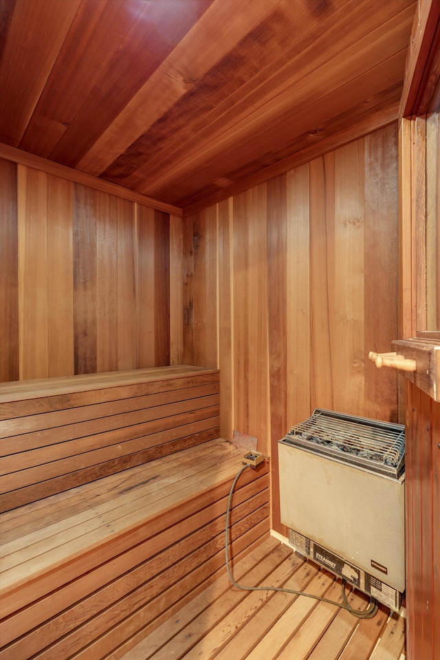 48814 Gyde Rd, Canton, MI 48187 - view of sauna / steam room with wood finished floors
