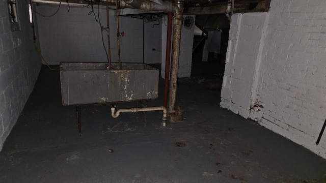 4107 N Campbell St, Detroit, MI 48210 - view of unfinished basement