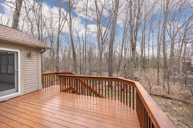 5521 Lohr Lake Dr, Ann Arbor, MI 48108 - view of deck