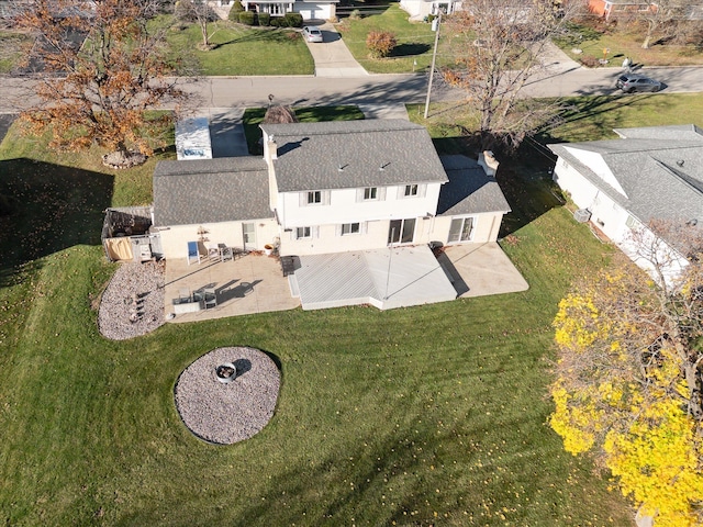 drone / aerial view