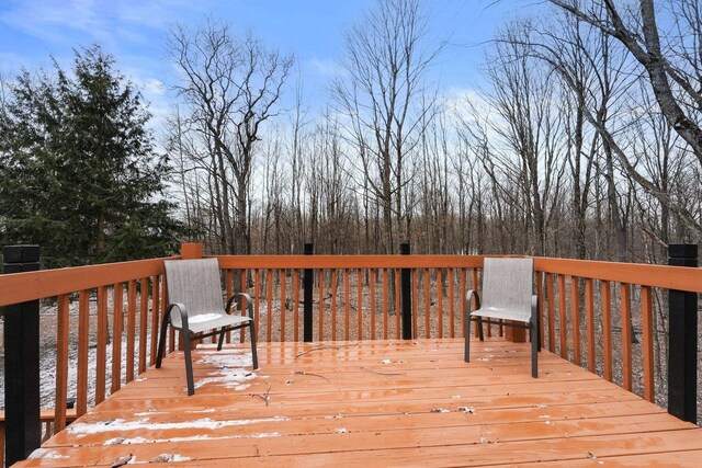 9341 W M-115, Mesick, MI 49668 - view of wooden deck