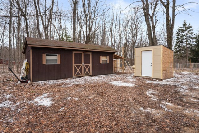 9341 W M-115, Mesick, MI 49668 - view of shed
