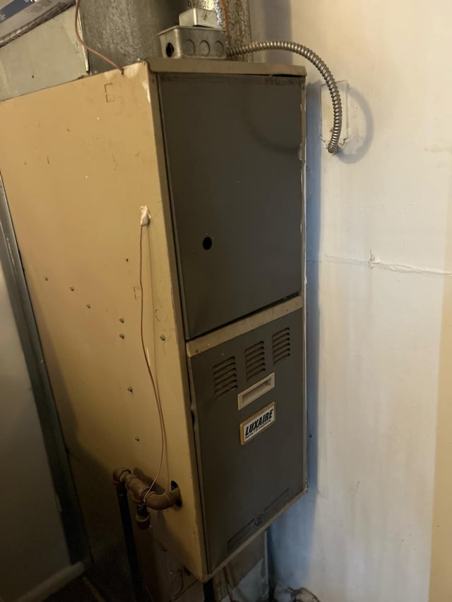view of utility room