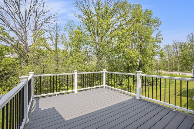 3092 N Spurway Dr, Ann Arbor, MI 48105 - view of deck