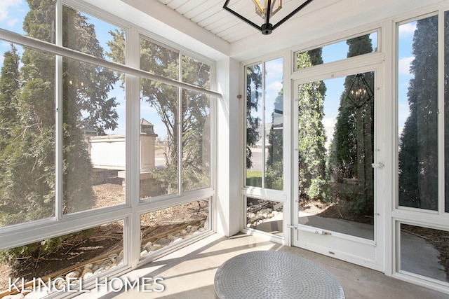 920 W Savidge St Unit 14, Spring Lake, MI 49456 - view of unfurnished sunroom