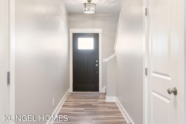 920 W Savidge St Unit 14, Spring Lake, MI 49456 - entryway with wood finished floors and baseboards