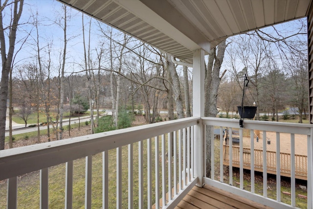 7101 River Glen Dr, Caledonia, MI 49316 - view of wooden deck