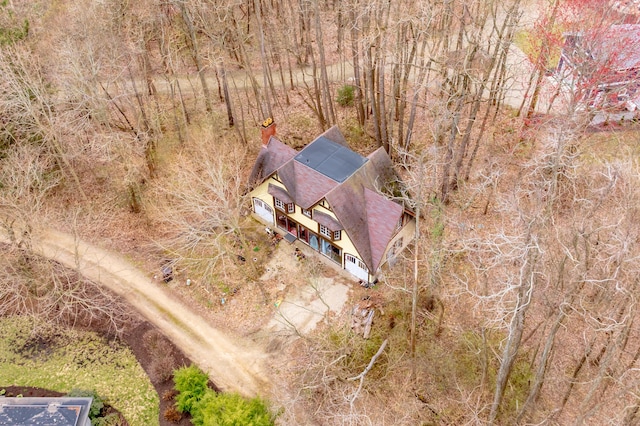 drone / aerial view
