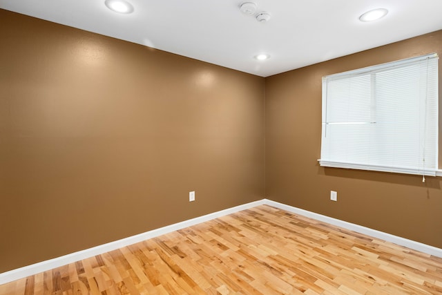 1985 Peerce, Canton, MI 48187 - empty room featuring baseboards, recessed lighting, and light wood-style floors