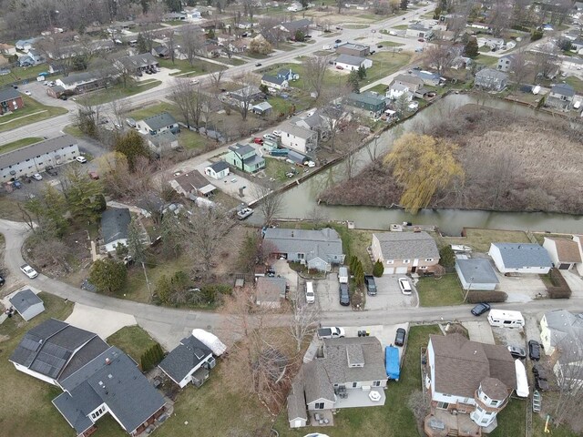 birds eye view of property featuring a residential view
