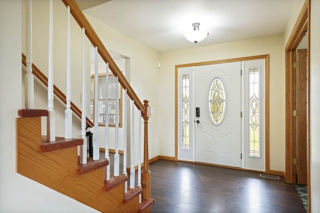 3353 Murphy Lake Rd, Millington, MI 48746 - foyer entrance featuring plenty of natural light and stairs