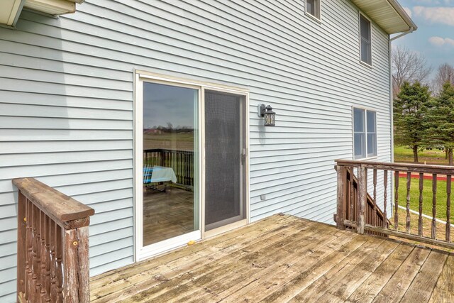 3353 Murphy Lake Rd, Millington, MI 48746 - view of deck