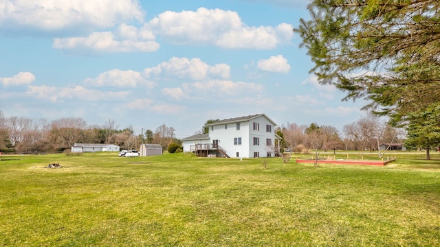 3353 Murphy Lake Rd, Millington, MI 48746 - view of yard