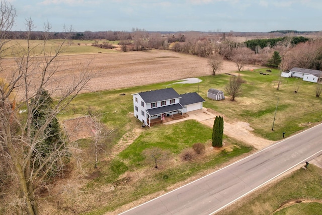 3353 Murphy Lake Rd, Millington, MI 48746 - bird's eye view featuring a rural view
