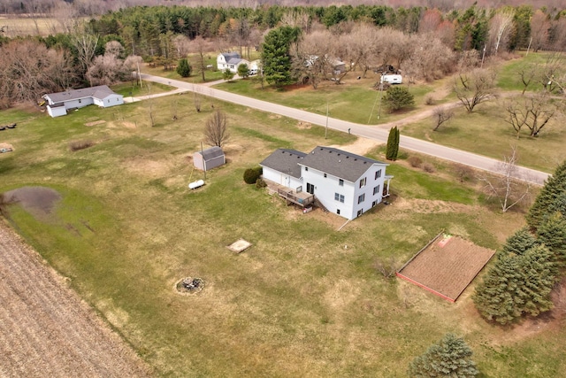 3353 Murphy Lake Rd, Millington, MI 48746 - aerial view with a rural view