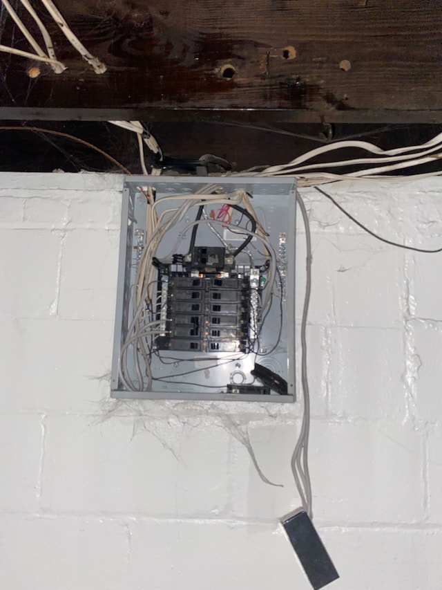 utilities with electric panel