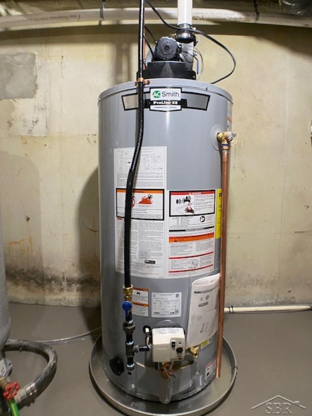 utilities with gas water heater