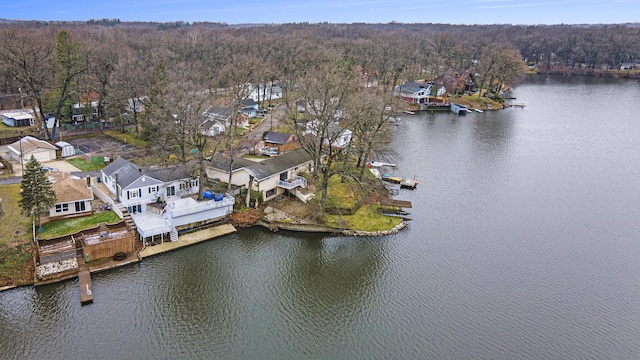 52473 Sheridan Rd, Paw Paw, MI 49079 - view of property location featuring a large body of water, nearby suburban area, and a heavily wooded area