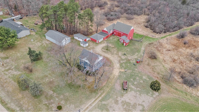 drone / aerial view