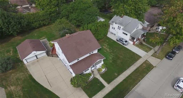 2011 N Evangeline St, Dearborn Heights, MI 48127 - aerial view