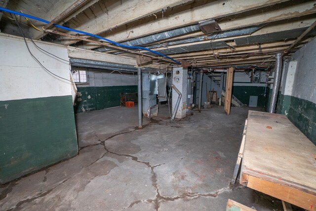 13057 Chelsea St, Detroit, MI 48213 - view of unfinished basement