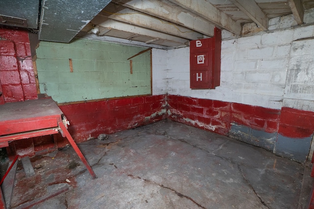 13057 Chelsea St, Detroit, MI 48213 - view of unfinished basement