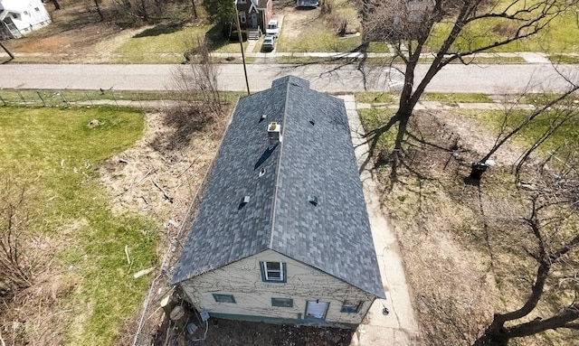 13057 Chelsea St, Detroit, MI 48213 - bird's eye view