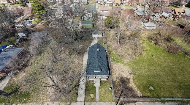 13057 Chelsea St, Detroit, MI 48213 - birds eye view of property featuring a residential view