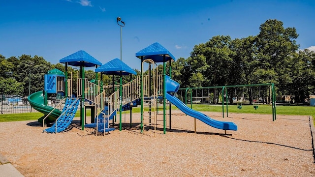 view of communal playground