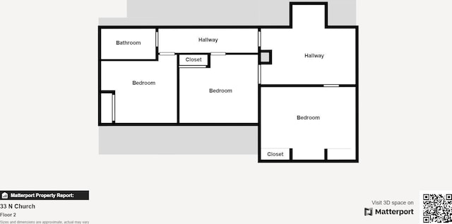 33 N Church St, Ortonville, MI 48462 - floor plan