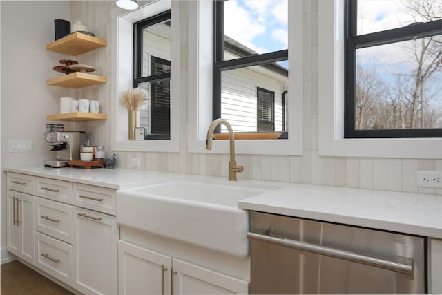 21907 Westcroft Dr, Grosse Ile, MI 48138 - bathroom with vanity and a healthy amount of sunlight