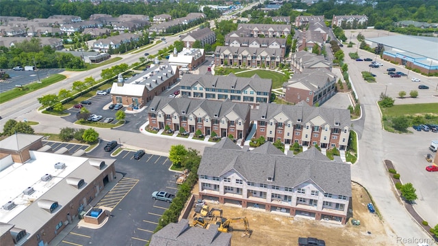 25549 Grandview Ln Unit 31, Novi, MI 48375 - aerial perspective of suburban area