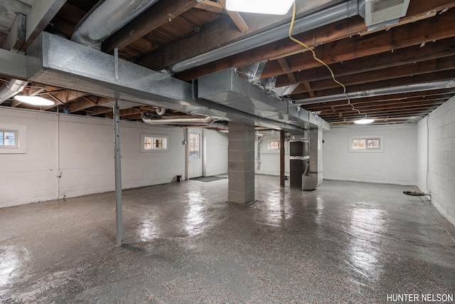 175 Cora Ave, Muskegon, MI 49445 - basement with heating unit