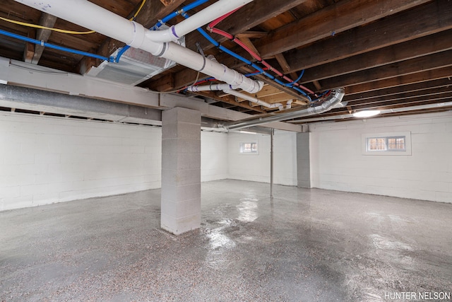 175 Cora Ave, Muskegon, MI 49445 - basement with a wealth of natural light