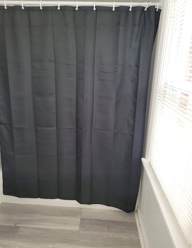 18639 Appoline St, Detroit, MI 48235 - bathroom featuring wood finished floors and healthy amount of natural light