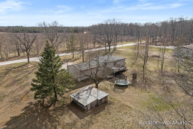 drone / aerial view